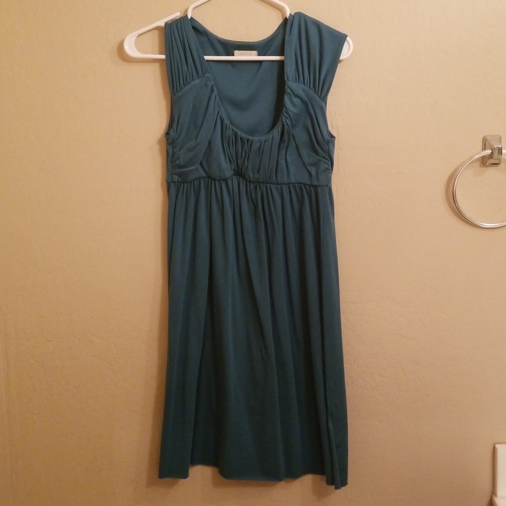 Teal dress
